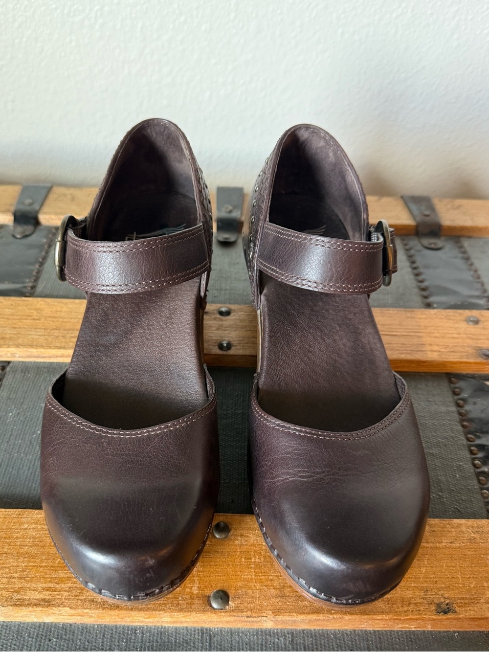 Dansko heeled clog sandals